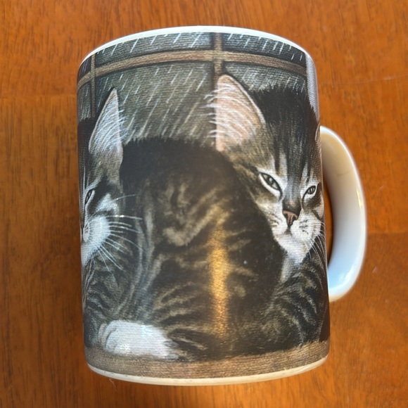 Vintage 1998 LANG AND WISE Cat mug by Lowell Herrero - Picture 2 of 6
